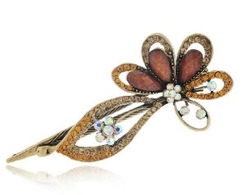 健祥促銷特價(jià)花朵發(fā)夾 金屬水鉆抓夾盤發(fā)飾品評(píng)測與購買指南